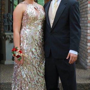 Beautiful Sequin Prom Dress